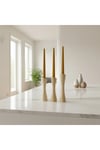 ( MUM 11 ) 3'lü El Yapımı Doğal Ahşap Vazo Şamdan Mumluk 18-14-10 cm Modern Dekoratif İskandinav Masif Mumluk