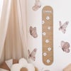 ( PP-15 ) 3mm Kabartmalı Ahşap Bebek ve Çocuk Odası Ahşap Boy Cetveli