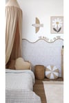 ( PP-57 ) Bebek & Çocuk Odası Ahşap Oval Bordür 3mm Kabartmalı Şerit Boyanabilir