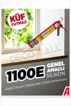 4 lü Set Silikon + Silikon Tabancası + Ragle + Maket Bıçağı Folyo Uygulama Aparatı Seti