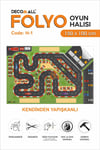 ÇOCUK ODASI H-001 OYUN MATI ZEMİN KAPLAMA KENDİNDEN YAPIŞKANLI OYUN SETİ ÖĞRETİCİ SET