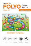 ÇOCUK ODASI H-007 OYUN MATI ZEMİN KAPLAMA KENDİNDEN YAPIŞKANLI OYUN SETİ ÖĞRETİCİ SET