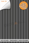 Code126 KENDİNDEN YAPIŞKANLI DUVAR KAPLAMA AHŞAP ÇİTA GÖRÜNÜMLÜ FOLYO İSKANDİNAV PANEL (100X300cm)
