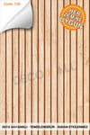Code128 KENDİNDEN YAPIŞKANLI DUVAR KAPLAMA AHŞAP ÇİTA GÖRÜNÜMLÜ FOLYO İSKANDİNAV PANEL (100X300cm)