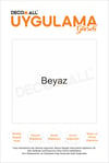 CodeK-2 Kendinden Yapışkanlı FOLYO KARO Suya Dayanıklı Mutfak Banyo Zemin Kaplama 30x30 Cm(4 ADET)
