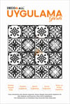 CodeK-8 Kendinden Yapışkanlı FOLYO KARO Suya Dayanıklı Mutfak Banyo Zemin Kaplama 30x30 Cm(4 ADET)