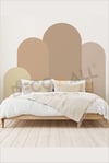 DS-20 DUVAR 4 lü KENDİNDEN YAPIŞKANLI BOHEM SETİ KEMER PİNTEREST TASARIM MODERN