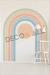 DS-27 BOHEM KEMER MİNİMALİST PİNTEREST GÖKKUŞAĞI ÇOCUK ODASI DUVAR STİCKERİ