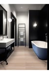 K-23 Kendinden Yapışkanlı FOLYO KARO Suya Dayanıklı Mutfak Banyo Zemin Kaplama 30x30 Cm(4 ADET)