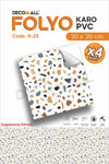K-25 Kendinden Yapışkanlı FOLYO KARO Suya Dayanıklı Mutfak Banyo Zemin Kaplama 30x30 Cm(4 ADET)