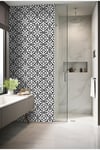 K-28 Kendinden Yapışkanlı FOLYO Suya Dayanıklı Mutfak Banyo Zemin Kaplama 30x30cm (Laminasyonlu)