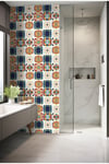 K-33 Kendinden Yapışkanlı FOLYO KARO Suya Dayanıklı Mutfak Banyo Zemin Kaplama 30x30 Cm(4 ADET)