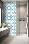 K-44 Kendinden Yapışkanlı FOLYO Suya Dayanıklı Mutfak Banyo Zemin Kaplama 30x30cm (Laminasyonlu)