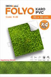 K-46 Kendinden Yapışkanlı FOLYO KARO Suya Dayanıklı Mutfak Banyo Zemin Kaplama 30x30 Cm(4 ADET)
