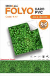 K-47 Kendinden Yapışkanlı FOLYO KARO Suya Dayanıklı Mutfak Banyo Zemin Kaplama 30x30 Cm(4 ADET)