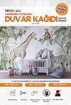 kids006 Yeni Nesil Kendinden Yapışkanlı Çocuk Odası Duvar Kağıdı Duvar Posteri Yapışkanlı 