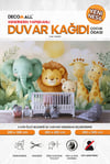 kids023 Yeni Nesil Kendinden Yapışkanlı Çocuk Odası Duvar Kağıdı Duvar Posteri Yapışkanlı 