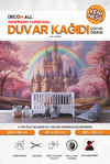 kids059 Yeni Nesil Kendinden Yapışkanlı Çocuk Odası Duvar Kağıdı Duvar Posteri Yapışkanlı 