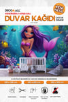 kids068 Yeni Nesil Kendinden Yapışkanlı Çocuk Odası Duvar Kağıdı Duvar Posteri Yapışkanlı 