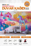 kids108 Yeni Nesil Kendinden Yapışkanlı Çocuk Odası Duvar Kağıdı Duvar Posteri Yapışkanlı 