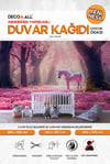 kids109 Yeni Nesil Kendinden Yapışkanlı Çocuk Odası Duvar Kağıdı Duvar Posteri Yapışkanlı 