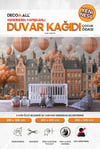 kids110 Yeni Nesil Kendinden Yapışkanlı Çocuk Odası Duvar Kağıdı Duvar Posteri Yapışkanlı 