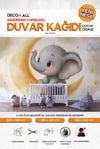 kids114 Yeni Nesil Kendinden Yapışkanlı Çocuk Odası Duvar Kağıdı Duvar Posteri Yapışkanlı 