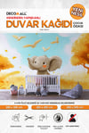 kids117 Yeni Nesil Kendinden Yapışkanlı Çocuk Odası Duvar Kağıdı Duvar Posteri Yapışkanlı 