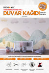 kids122 Yeni Nesil Kendinden Yapışkanlı Çocuk Odası Duvar Kağıdı Duvar Posteri Yapışkanlı 