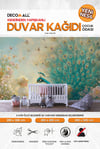 kids129 Yeni Nesil Kendinden Yapışkanlı Çocuk Odası Duvar Kağıdı Duvar Posteri Yapışkanlı 