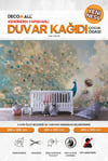 kids130 Yeni Nesil Kendinden Yapışkanlı Çocuk Odası Duvar Kağıdı Duvar Posteri Yapışkanlı 