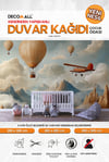 kids131 Yeni Nesil Kendinden Yapışkanlı Çocuk Odası Duvar Kağıdı Duvar Posteri Yapışkanlı 