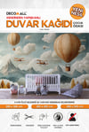 kids132 Yeni Nesil Kendinden Yapışkanlı Çocuk Odası Duvar Kağıdı Duvar Posteri Yapışkanlı 