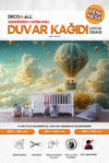 kids134 Yeni Nesil Kendinden Yapışkanlı Çocuk Odası Duvar Kağıdı Duvar Posteri Yapışkanlı 