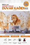 kids135 Yeni Nesil Kendinden Yapışkanlı Çocuk Odası Duvar Kağıdı Duvar Posteri Yapışkanlı 