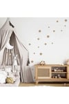 (PP-58) Bebek ve Çocuk Odası Ahşap Yıldız Duvar Dekoru – 3 mm Kabartmalı Yıldız Ahşap Tablo