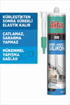 SS Şeffaf Slikon Çok Amaçlı Suya Dayanıklı Sızdırmaz Güçlü Yapıştırıcı Slikon
