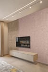 (TV-50) TV Arkası Duvar Kağıdı Tek Parça 3D Çita Mermer Görünümlü Salon Ofis Duvar Posteri