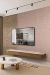 (TV-50) TV Arkası Duvar Kağıdı Tek Parça 3D Çita Mermer Görünümlü Salon Ofis Duvar Posteri