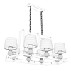 Avonni, 3D-1597-8ES-YM Retro Yemek Masası Avizesi