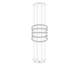 Avonni, 3D-1906-1E Kristal Modern Aplik
