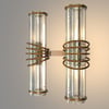 Avonni, 3D-1906-2E 2'li Kristal Aplik