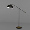 Avonni, 3D-2506-22 Siyah Metal Dekoratif Lambader