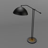 Avonni, 3D-2506-22 Siyah Metal Dekoratif Lambader