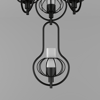 Avonni, 3D-2506-49 Tasarım Metal Avize