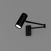 Avonni, 3D-2507-12 Siyah Modern Aplik
