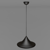 Avonni, 3D-4106-M8-BSY-36 Siyah Tekli Avize