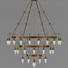 Avonni, 3D-4177-36-1S Eskitme Cami Avizesi