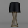 Avonni, 3D-9073-BSA Metal Tasarım Masa Lambası