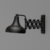 Avonni, 3D-9082-BSY Siyah Metal Dekoratif Aplik